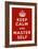 Keep Calm V-Mindy Sommers-Framed Giclee Print