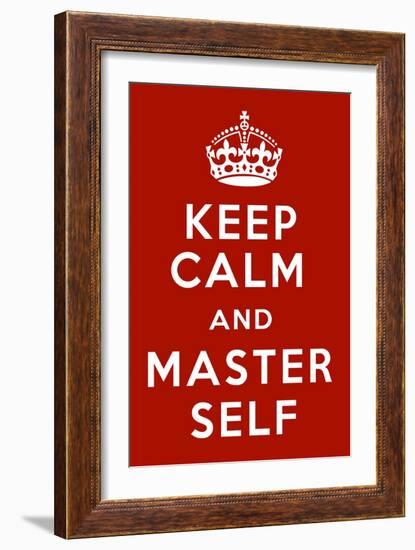 Keep Calm V-Mindy Sommers-Framed Giclee Print