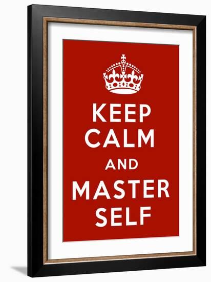 Keep Calm V-Mindy Sommers-Framed Giclee Print