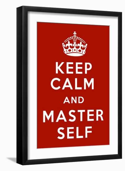 Keep Calm V-Mindy Sommers-Framed Giclee Print