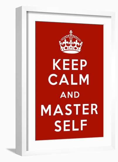 Keep Calm V-Mindy Sommers-Framed Giclee Print