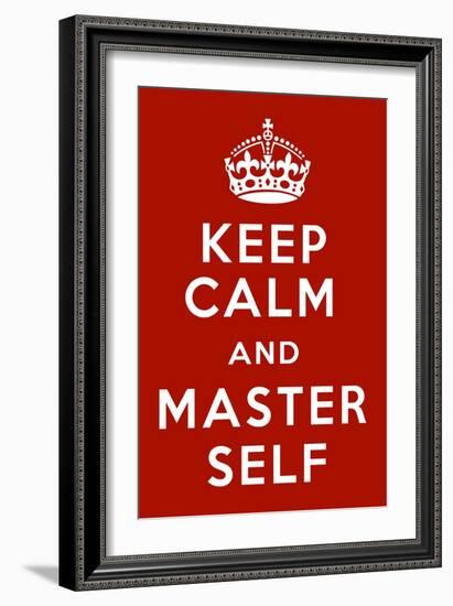 Keep Calm V-Mindy Sommers-Framed Giclee Print