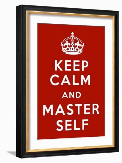 Keep Calm V-Mindy Sommers-Framed Giclee Print