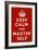 Keep Calm V-Mindy Sommers-Framed Premium Giclee Print