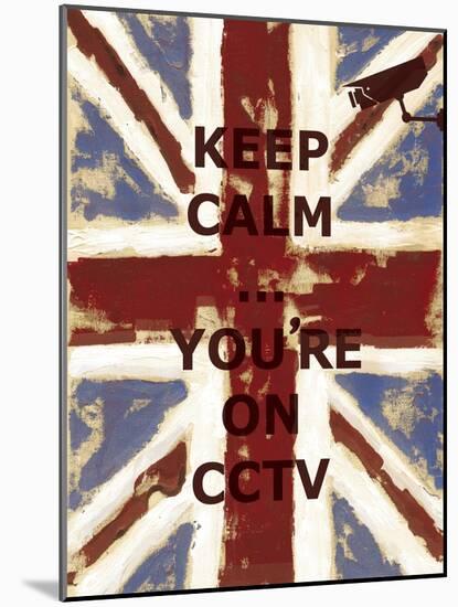 Keep Calm Your're on CCTV-Whoartnow-Mounted Giclee Print