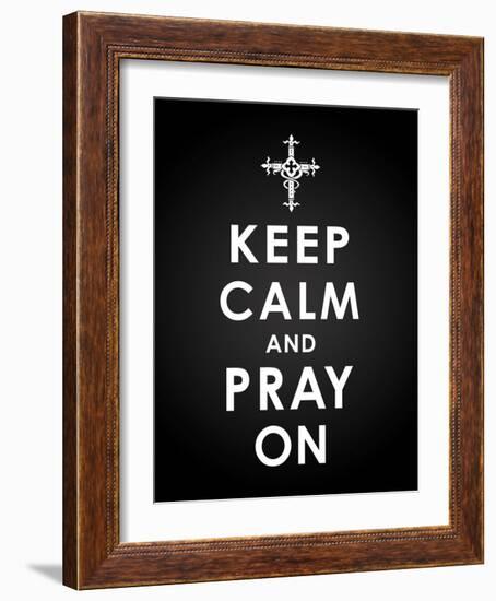 Keep Calm-Jace Grey-Framed Art Print