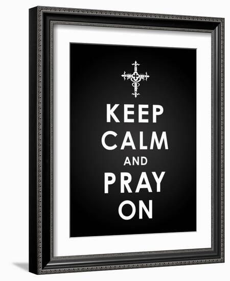 Keep Calm-Jace Grey-Framed Art Print