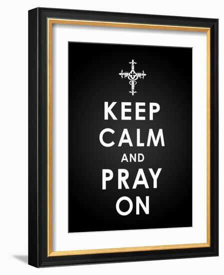 Keep Calm-Jace Grey-Framed Art Print