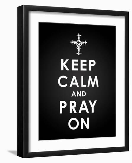 Keep Calm-Jace Grey-Framed Art Print