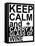 Keep Calm-Jan Weiss-Framed Stretched Canvas