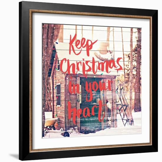 Keep Christmas In Your Heart-Kelly Poynter-Framed Art Print