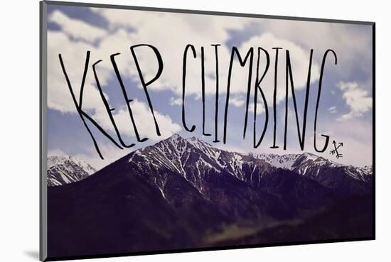 Keep Climbing-Leah Flores-Mounted Art Print