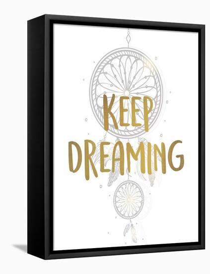 Keep Dreaming 1-Kimberly Allen-Framed Stretched Canvas