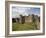 Keep from the Curtain Wall, Alnwick Castle, Northumberland, England, United Kingdom, Europe-Nick Servian-Framed Photographic Print