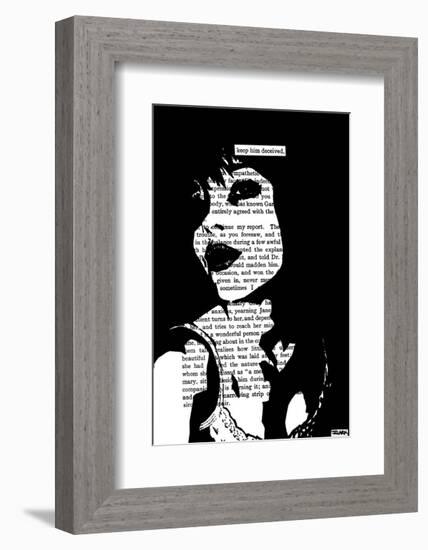 Keep Him Deceived-John Clark-Framed Art Print