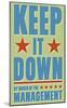 Keep It Down-John W^ Golden-Mounted Art Print