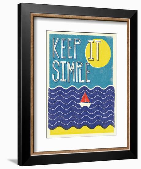 Keep it Simple-Dale Edwin Murray-Framed Giclee Print