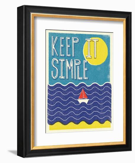 Keep it Simple-Dale Edwin Murray-Framed Giclee Print