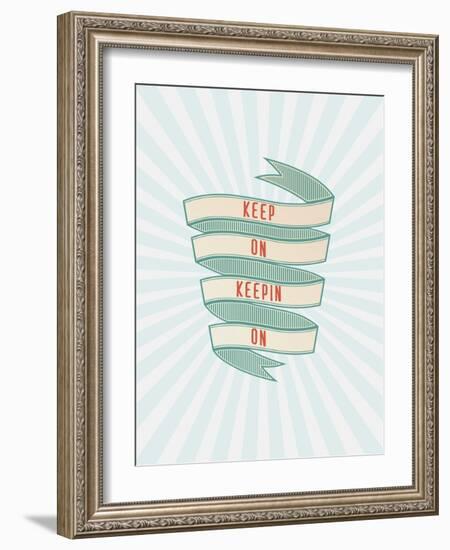 Keep On-Kindred Sol Collective-Framed Art Print