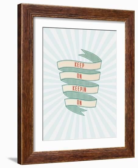 Keep On-Kindred Sol Collective-Framed Art Print