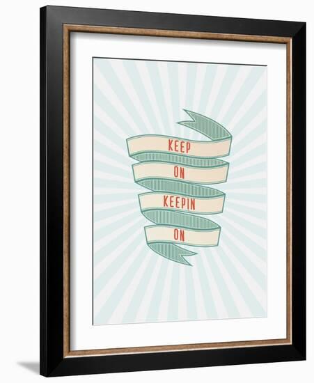 Keep On-Kindred Sol Collective-Framed Art Print