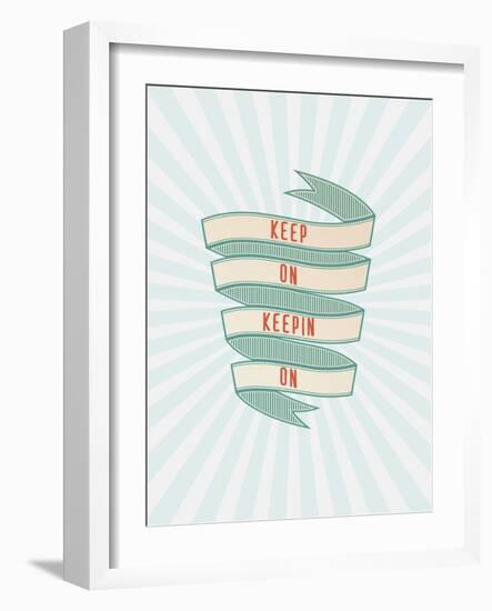 Keep On-Kindred Sol Collective-Framed Art Print