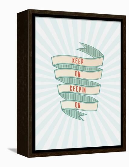 Keep On-Kindred Sol Collective-Framed Stretched Canvas