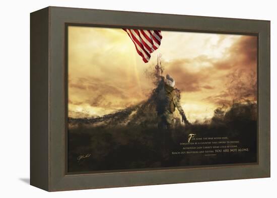 Keep Reaching-Jason Bullard-Framed Premier Image Canvas