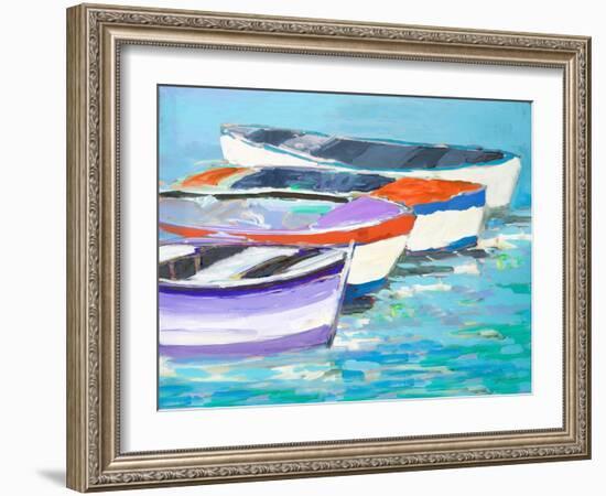 Keep Rowing-Jane Slivka-Framed Art Print