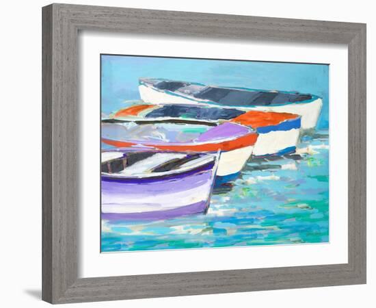 Keep Rowing-Jane Slivka-Framed Art Print