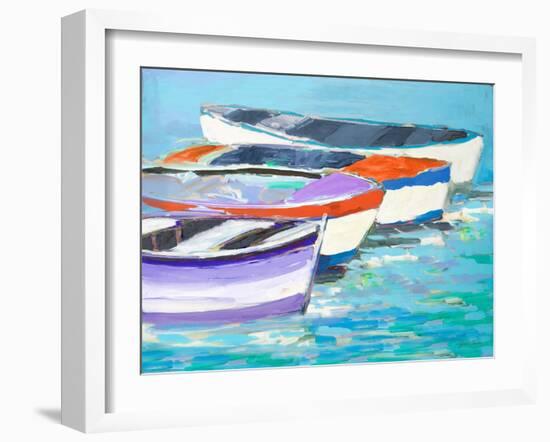 Keep Rowing-Jane Slivka-Framed Art Print