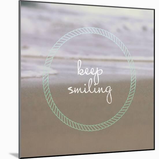 Keep Smiling-Lisa Hill Saghini-Mounted Art Print