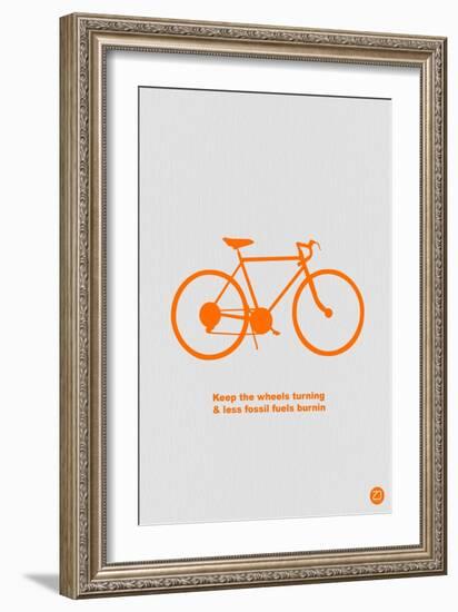 Keep The Wheels Turning-NaxArt-Framed Premium Giclee Print