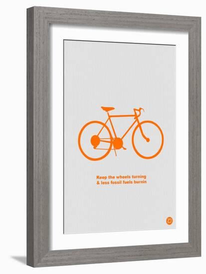 Keep The Wheels Turning-NaxArt-Framed Premium Giclee Print