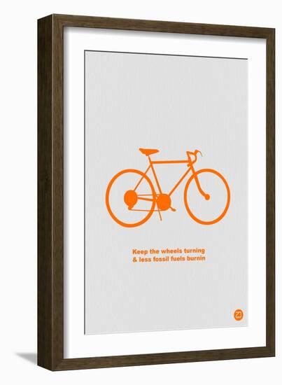 Keep The Wheels Turning-NaxArt-Framed Art Print