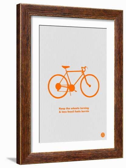 Keep The Wheels Turning-NaxArt-Framed Art Print