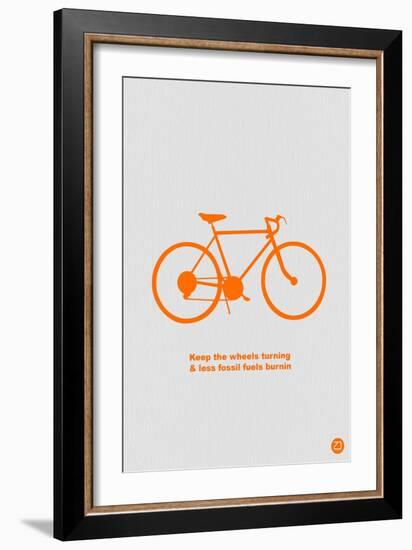 Keep The Wheels Turning-NaxArt-Framed Art Print