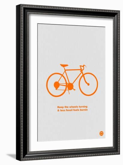 Keep The Wheels Turning-NaxArt-Framed Art Print