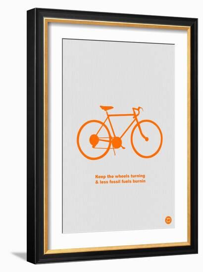 Keep The Wheels Turning-NaxArt-Framed Art Print