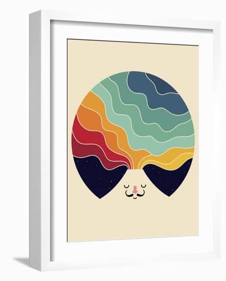 Keep Think Creative-Andy Westface-Framed Premium Giclee Print