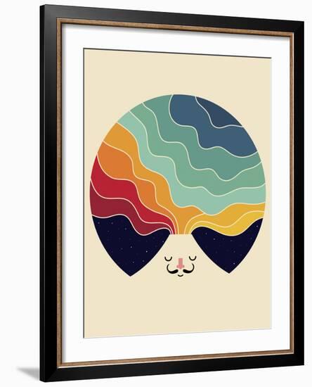 Keep Think Creative-Andy Westface-Framed Giclee Print