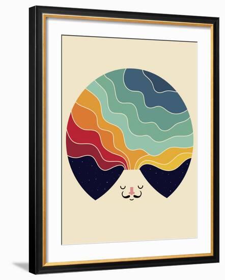 Keep Think Creative-Andy Westface-Framed Giclee Print