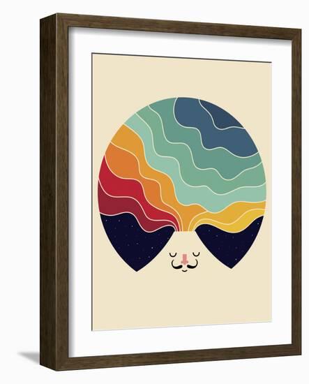 Keep Think Creative-Andy Westface-Framed Giclee Print