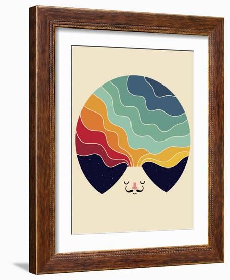 Keep Think Creative-Andy Westface-Framed Giclee Print