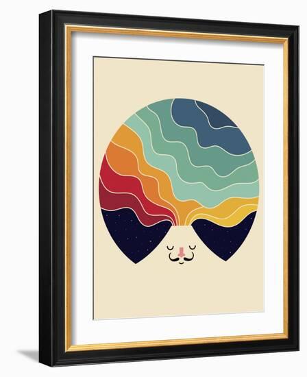 Keep Think Creative-Andy Westface-Framed Giclee Print