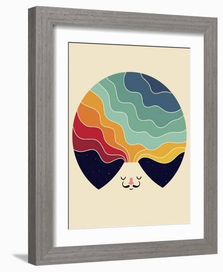 Keep Think Creative-Andy Westface-Framed Giclee Print