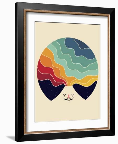 Keep Think Creative-Andy Westface-Framed Giclee Print