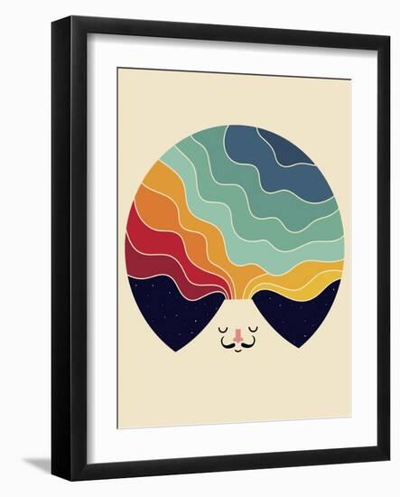 Keep Think Creative-Andy Westface-Framed Giclee Print