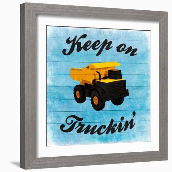 Keep Truckin-Marcus Prime-Framed Art Print