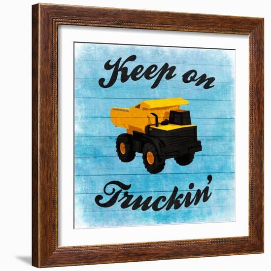 Keep Truckin-Marcus Prime-Framed Art Print